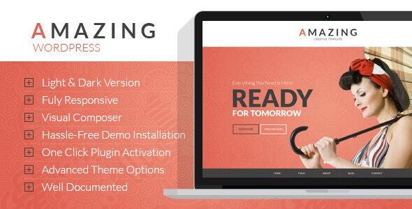 Amazing Multi-Purpose WordPress Theme Logo